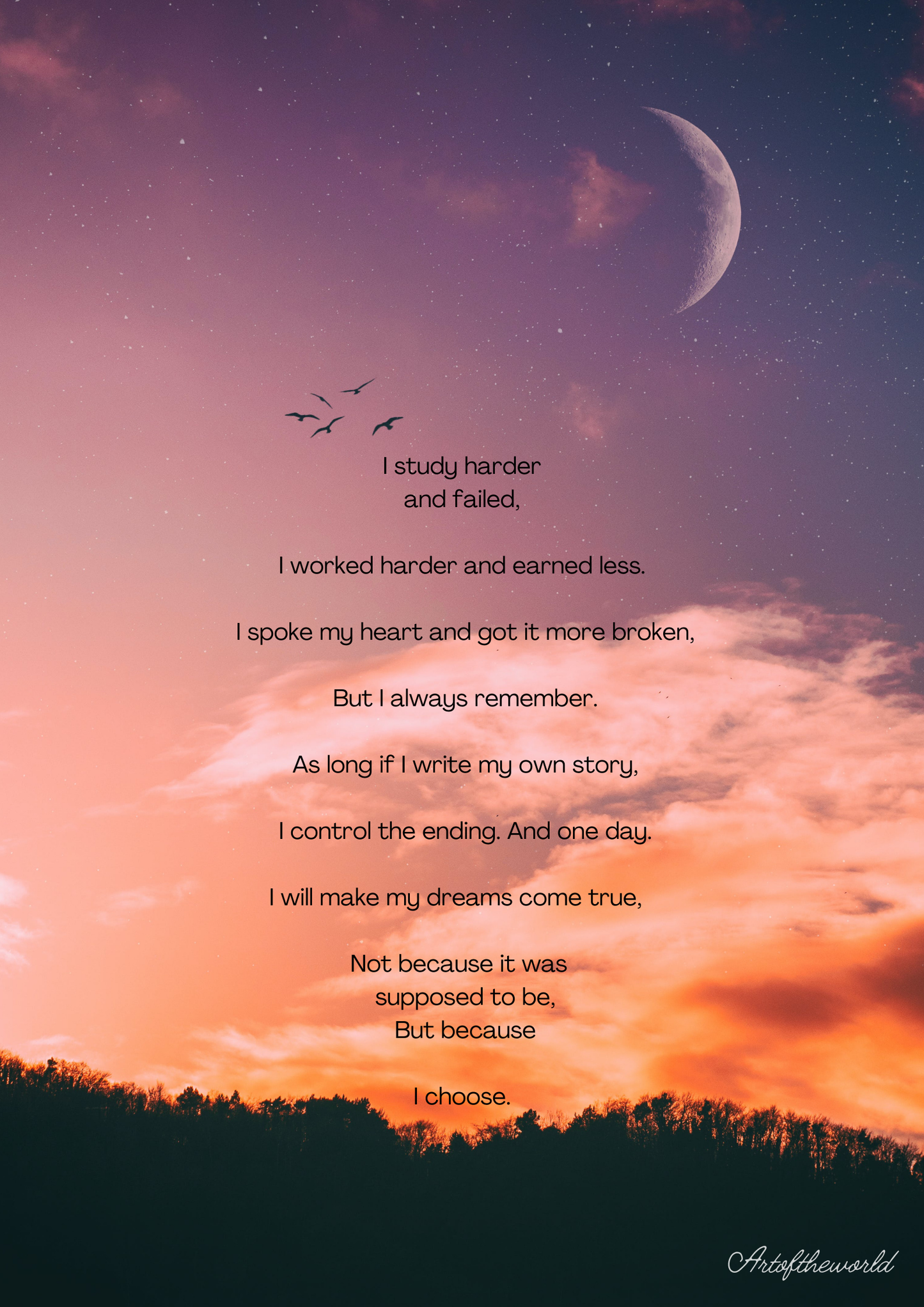 Study harder and failed