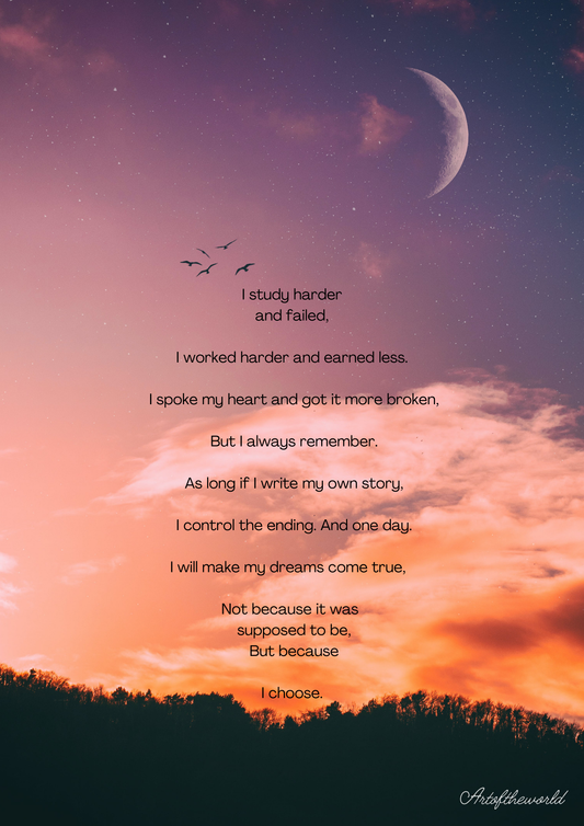 Study harder and failed